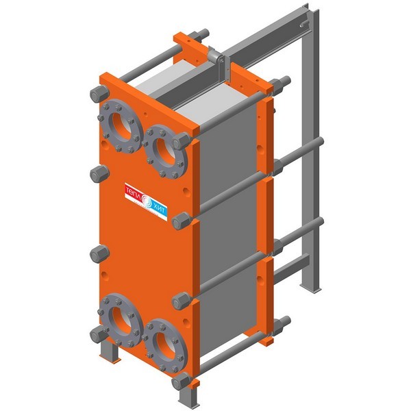 Пластинчатый разборный теплообменник Теплохит ТИ 55 (ДУ 150) – фото внешнего вида