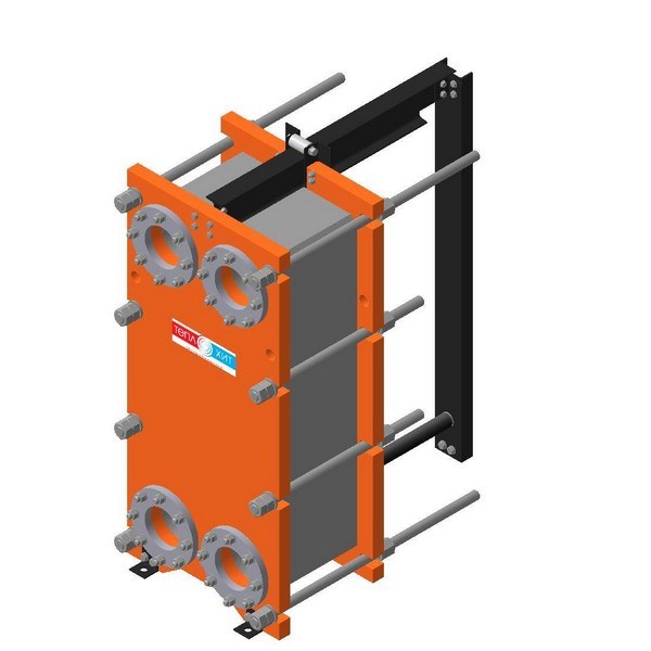 Пластинчатый разборный теплообменник Теплохит ТИ 57 (ДУ 125) – фото внешнего вида